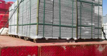 中卫 芝麻白火烧规格板地铺石300*600/600*600