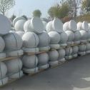 中卫 白麻花岗岩石材圆球，石球，挡车球，隔离球，景观石球，风水球等