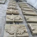 中卫 黄金麻花岗岩别墅外墙雕刻板