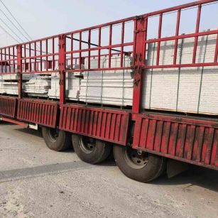 中卫 白麻荔枝面外墙干挂，工厂装车日常