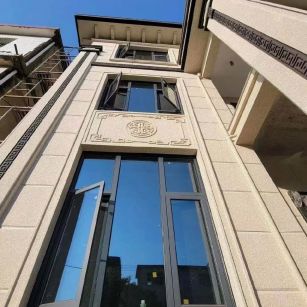 中卫 黄金麻荔枝面别墅外墙干挂效果展示