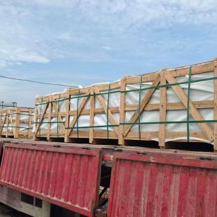 中卫 芝麻白花岗岩地铺石出口专车-泰国游