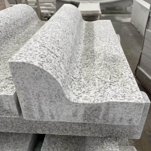 中卫 白麻花岗岩S型路沿石，路侧石，马路牙子等