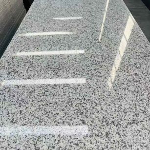 中卫 白麻花岗岩光面毛板