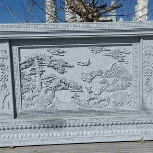 中卫 芝麻白大型照壁，屏风，影壁