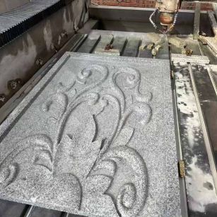 中卫 白麻别墅干挂雕花板