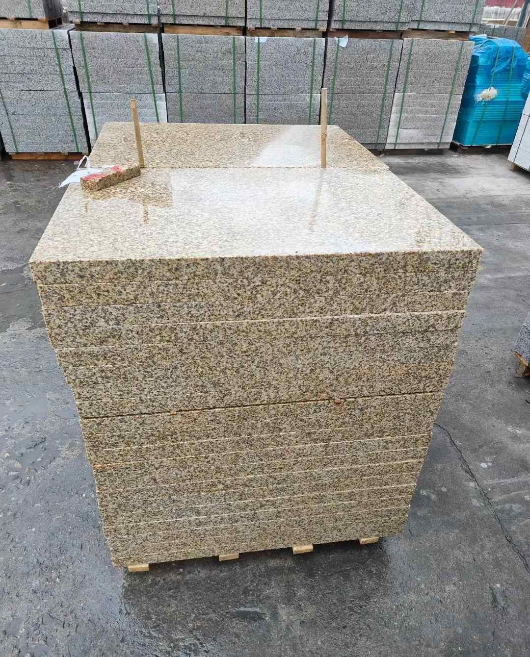 中卫 湖北黄金麻花岗岩石材荔枝面外墙石材