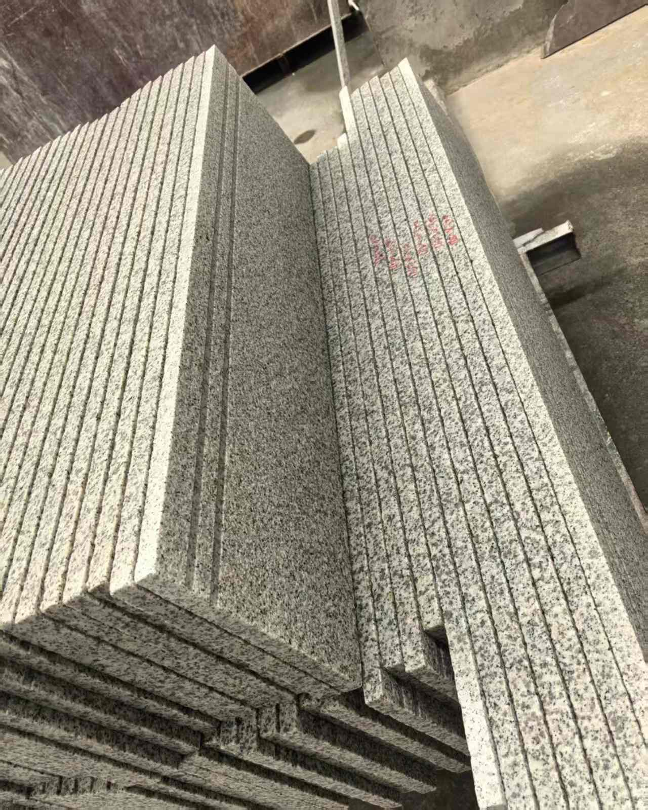 中卫 白麻荔枝面花岗岩楼梯踏步