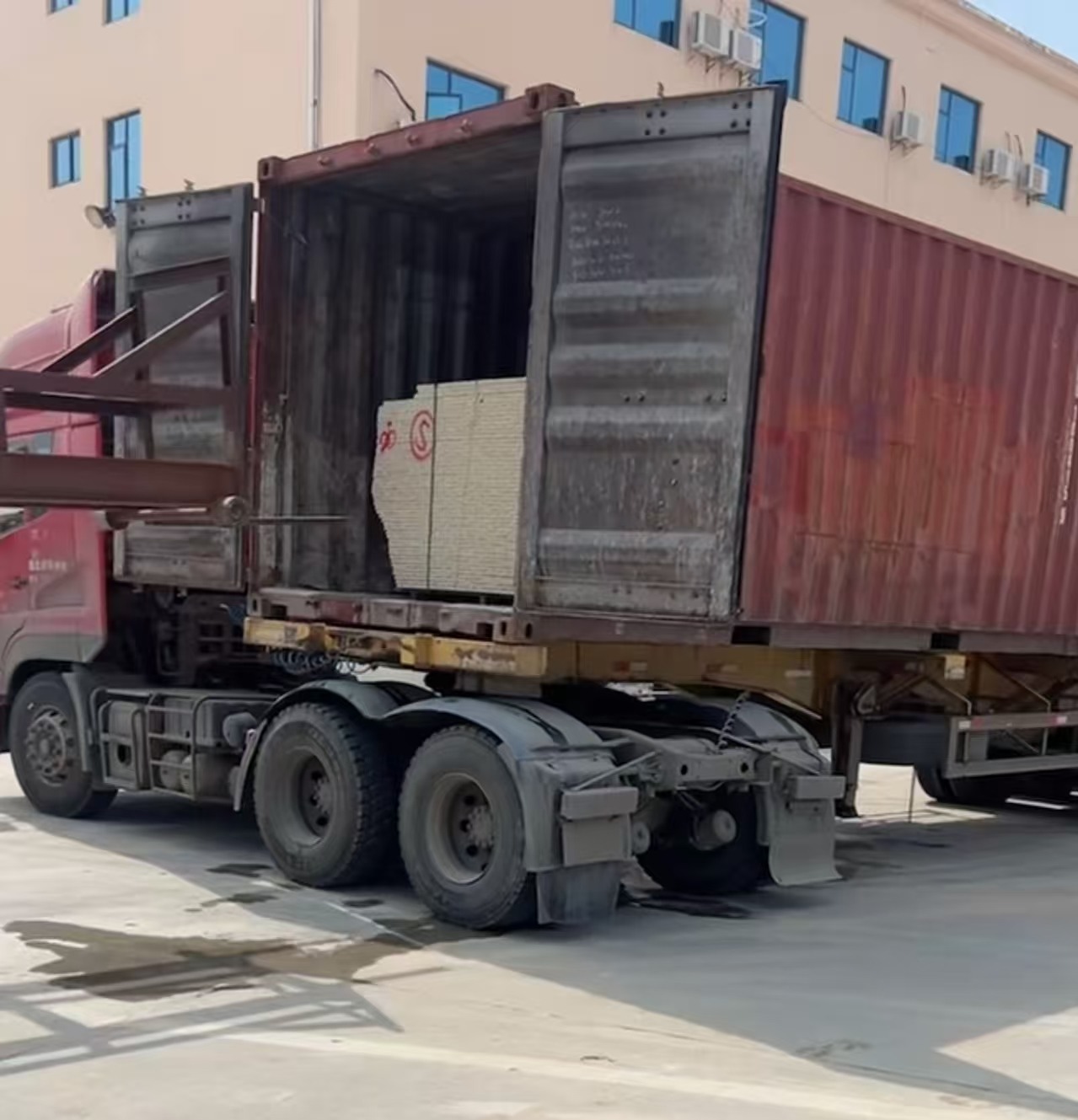 中卫 黄金麻荔枝面毛板