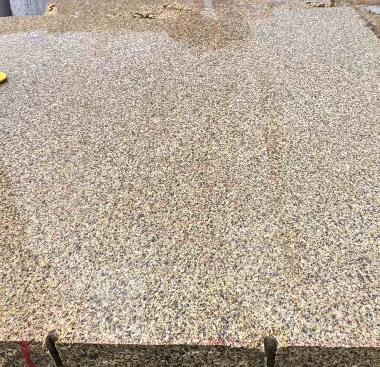 中卫 黄金麻花岗岩石材方料